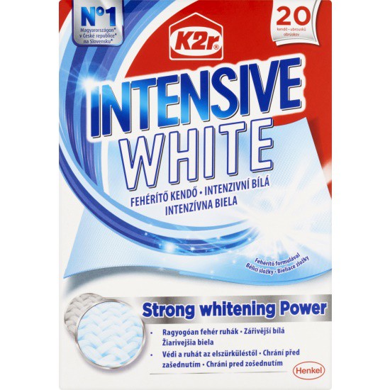 K2R Intesive White /intensivní bílá 20ks | Prací prostředky - Ostatní K2R Intesive White /intensivní bílá 20ks | Prací prostředky - Ostatní